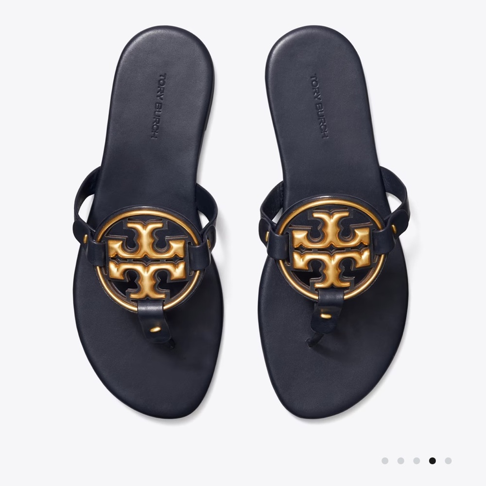 Tory Burch metal miller sandal